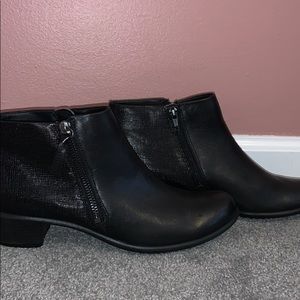 Black ECCO booties